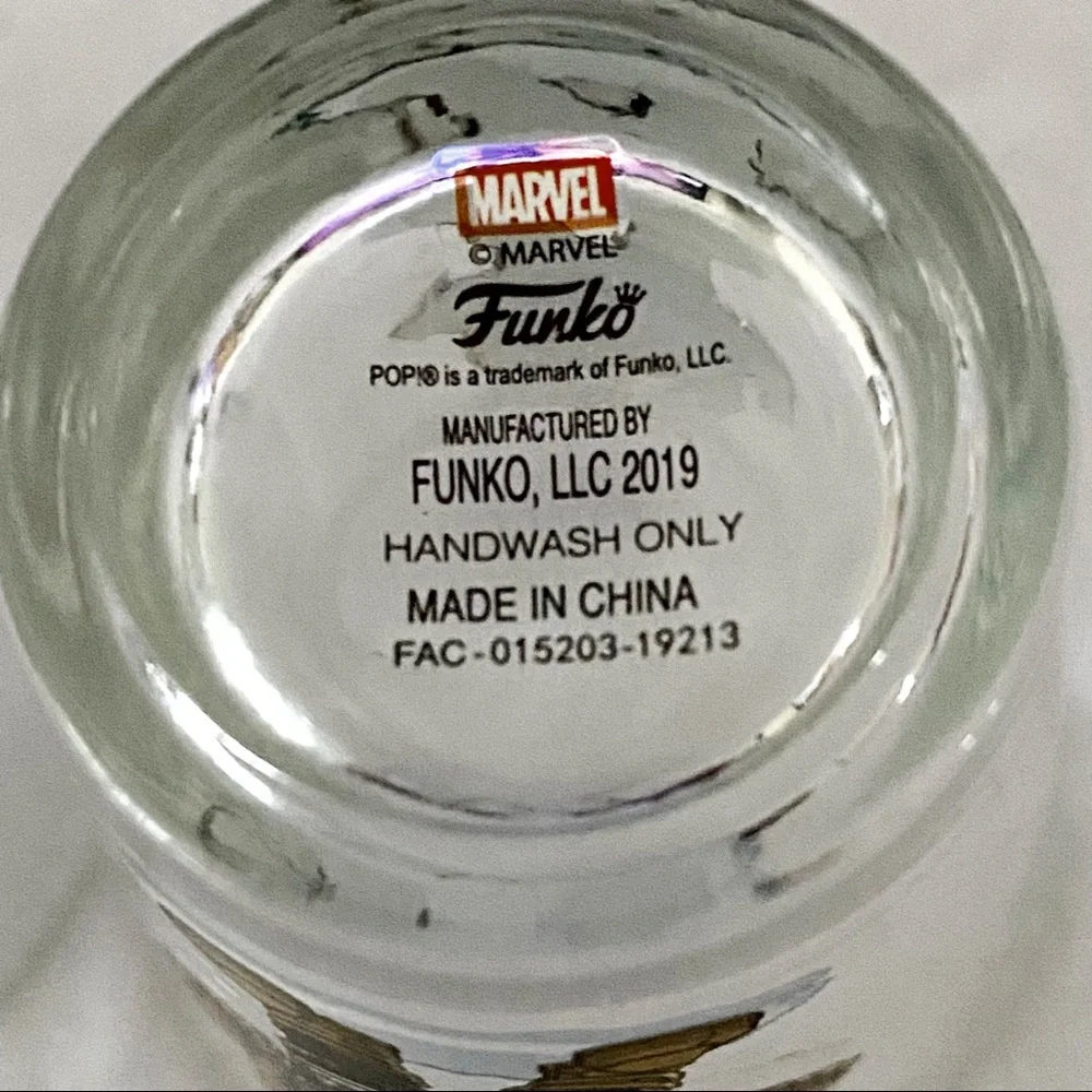 MARVEL NEW set of 2 collector toothpick/shot glass